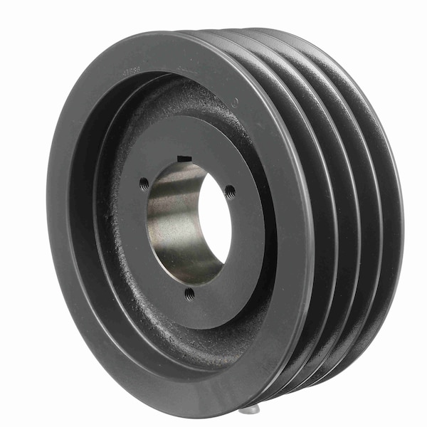 4 Groove Cast Iron Bushed Bore Multiple Sheave, 4TB86